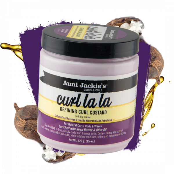 Aunt Jackie’s curl Lala custard 15 Oz