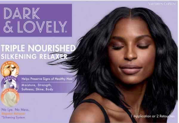 Dark and Lovely Triple Nourished Silkening Relaxer