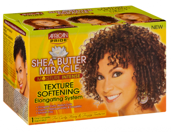 African Pride Shea Butter Miracle Texture Softening Elongating System