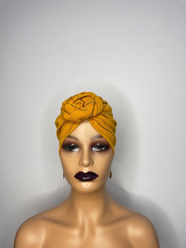 Shinny Turban (Orange)