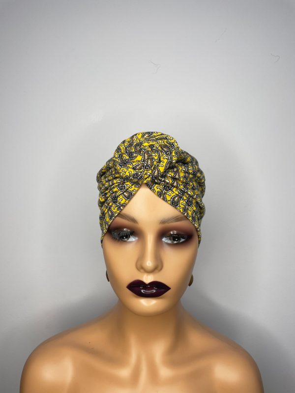 Coiled Turban (Yellow)