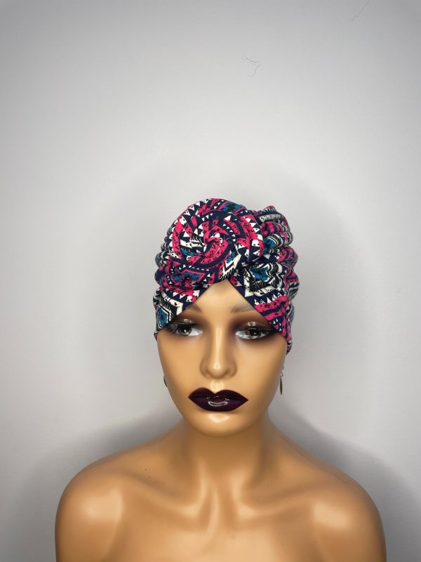 Coiled Turban (Pink)