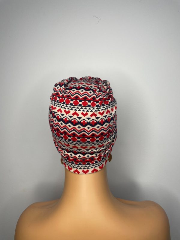 Coiled Turban ( Red) - Image 3
